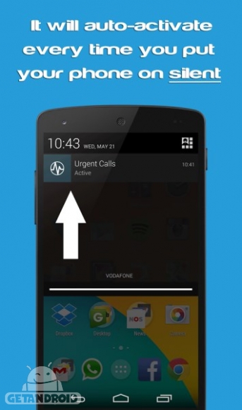 دانلود Urgent Calls™ (Full version) 1.0 برنامه سایلنت کردن هوشمند گوشی اندروید