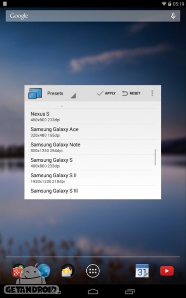 دانلود Resolution Changer 1.4 برنامه تغییر رزولوشن دستگاه اندروید