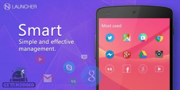 دانلود Nano Launcher 2.0.14 نانو لانچر سبک و سریع اندروید