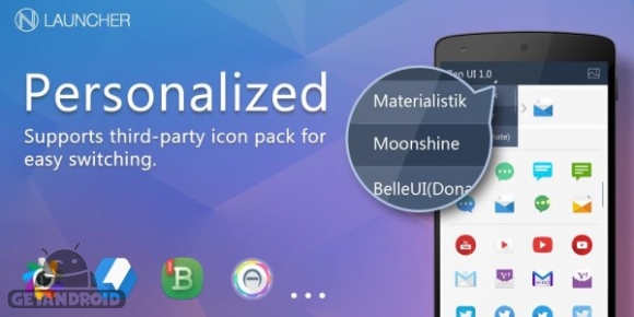 دانلود Nano Launcher 2.0.14 نانو لانچر سبک و سریع اندروید
