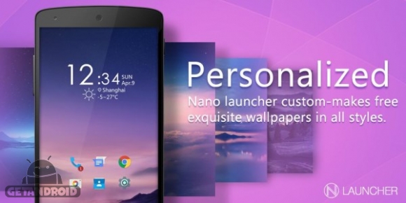 دانلود Nano Launcher 2.0.14 نانو لانچر سبک و سریع اندروید