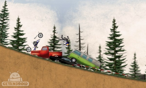 دانلود بازی Stickman Downhill Motocross اندروید