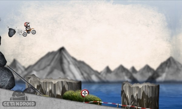 دانلود بازی Stickman Downhill Motocross اندروید