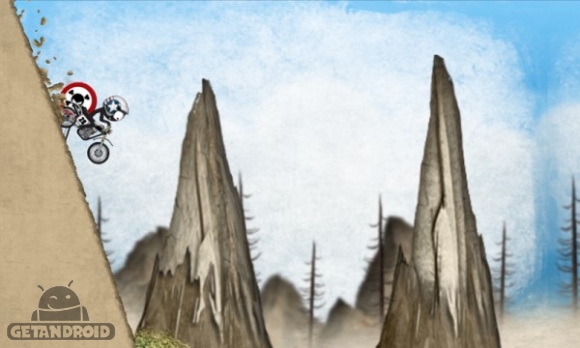 دانلود بازی Stickman Downhill Motocross اندروید
