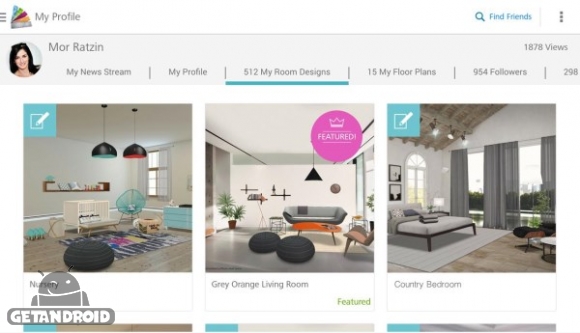 دانلود Homestyler Interior Design 1.4.7.5.242 برنامه طراحی داخلی منزل اندروید