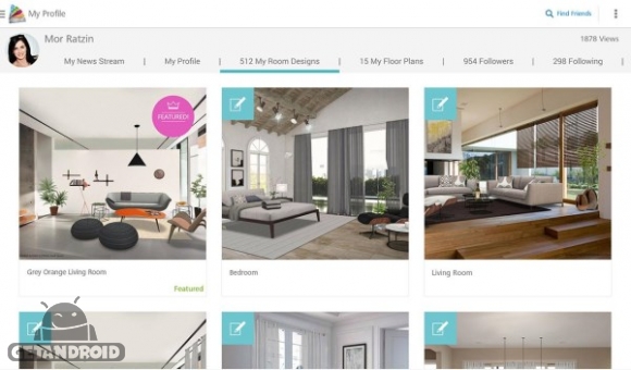 دانلود Homestyler Interior Design 1.4.7.5.242 برنامه طراحی داخلی منزل اندروید