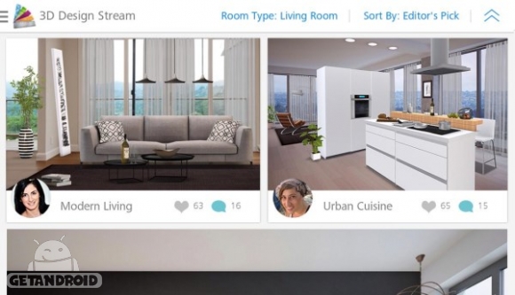 دانلود Homestyler Interior Design 1.4.7.5.242 برنامه طراحی داخلی منزل اندروید