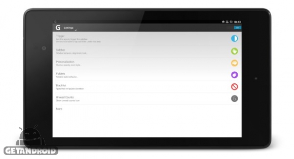 دانلود Glovebox Premium – Side launcher 3.4.2.2 لانچر کنار صفحه اندروید