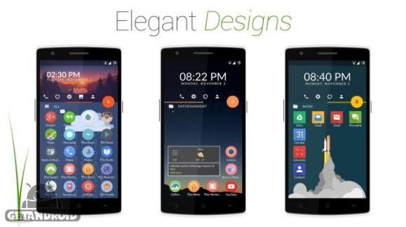 دانلود HomeUX Premium 1.2.4.5 لانچر کاربردی و حرفه ای اندروید