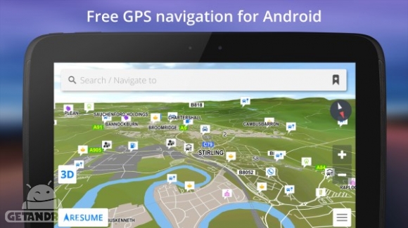 دانلود GPS Navigation BE-ON-ROAD 16.4.3 برنامه جی چی اس آفلاین ایران اندروید