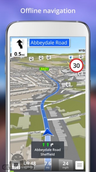 دانلود GPS Navigation BE-ON-ROAD 16.4.3 برنامه جی چی اس آفلاین ایران اندروید