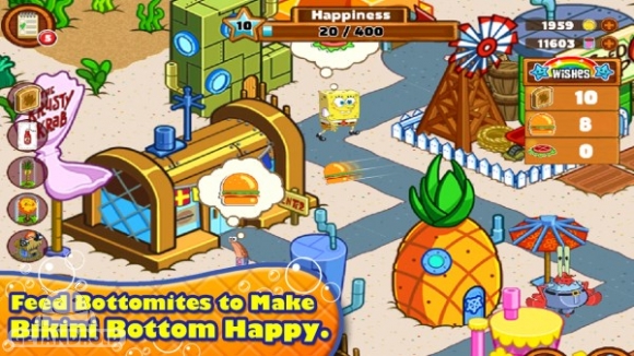 دانلود بازی SpongeBob Moves In اندروید