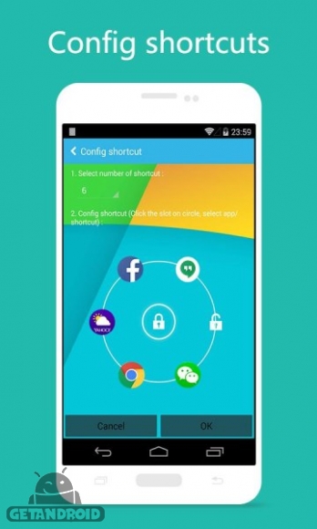 دانلود KK Locker – Lollipop & KitKat 3.96 برنامه قفل صفحه زیبا و حرفه ای برای اندروید