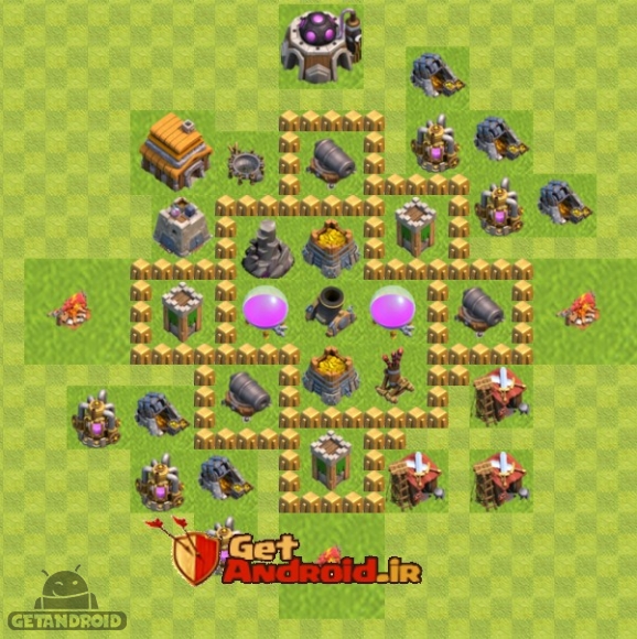 بهترین مپ ها و نقشه های تاون هال 5