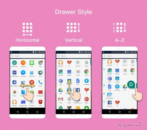 دانلود KK M Launcher – Marshmallow 6.0 PRIME 2.6  لانچر اندروید 6.0 مارشمالو
