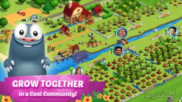 دانلود کانتری فرندز Country Friends 1.0.1f بازی مزرعه داری با دوستان اندروید