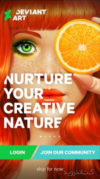دانلود برنامه DeviantArt اندروید