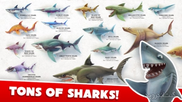 دانلود بازی Hungry Shark World اندروید
