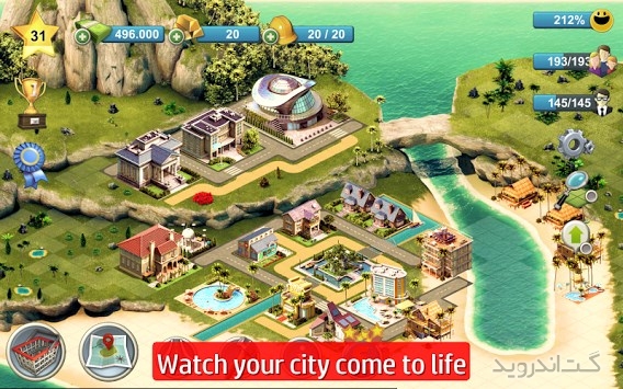 دانلود بازی City Island 4 Sim Town Tycoon اندروید