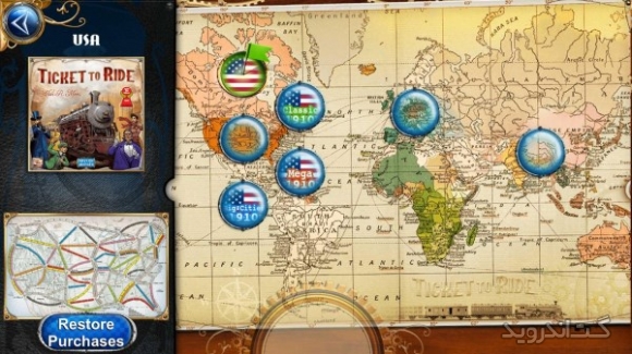 دانلود بازی Ticket to Ride اندروید