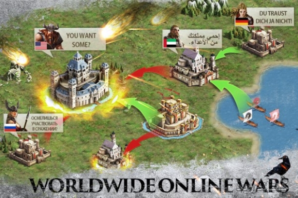 دانلود بازی Vikings Age of Warlords اندروید