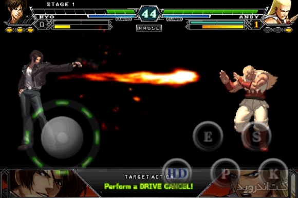 دانلود THE KING OF FIGHTERS-A 2012(F) 1.0.5 بازی سلطان مبارزان 2012 اندروید