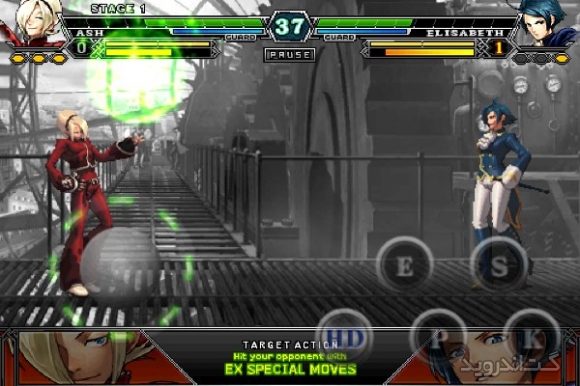 دانلود THE KING OF FIGHTERS-A 2012(F) 1.0.5 بازی سلطان مبارزان 2012 اندروید
