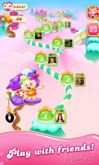 دانلود بازی Candy Crush Jelly Saga اندروید