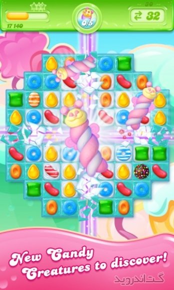 دانلود بازی Candy Crush Jelly Saga اندروید