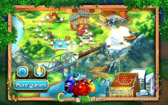 دانلود Claws & Feathers Full 1.1 بازی کم حجم پنجه و پر اندروید
