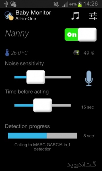دانلود Baby Monitor All-In-One 3.4.3 برنامه نظارت بر کودک از راه دور اندروید