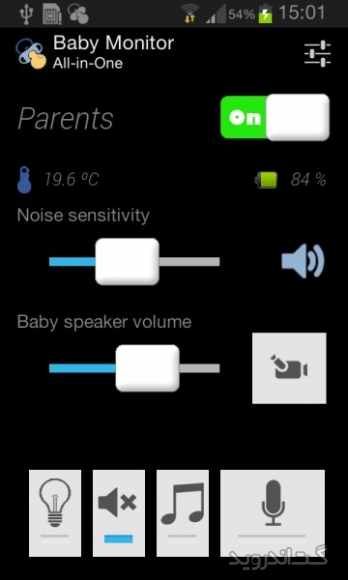 دانلود Baby Monitor All-In-One 3.4.3 برنامه نظارت بر کودک از راه دور اندروید