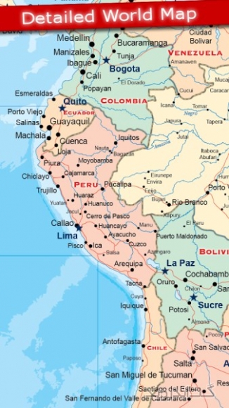 دانلود Atlas 2016 v2.3 برنامه نقشه و اطلس کامل جهان اندروید