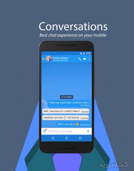 دانلود ربیت Rabbit Messenger 2.6 برنامه خرگوش مسنجر اندروید