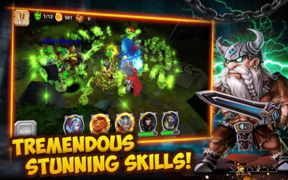 دانلود The Battle of Gods-Apocalypse 3.0.0 بازی نبرد خدایان اندروید + دیتا