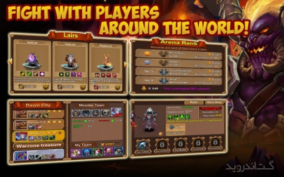 دانلود The Battle of Gods-Apocalypse 3.0.0 بازی نبرد خدایان اندروید + دیتا