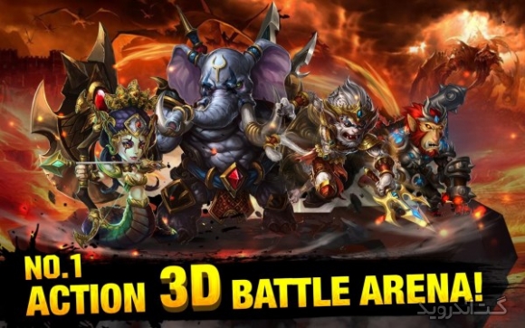 دانلود The Battle of Gods-Apocalypse 3.0.0 بازی نبرد خدایان اندروید + دیتا