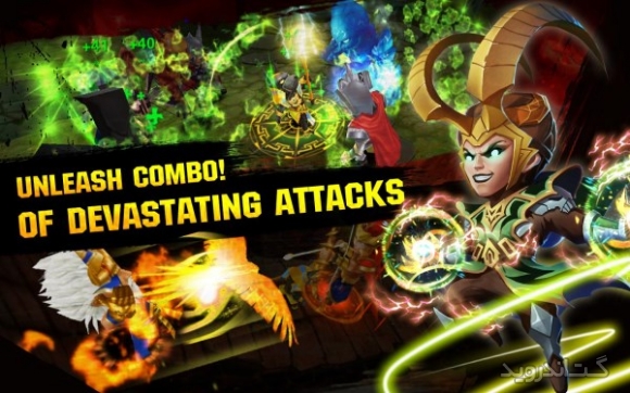 دانلود The Battle of Gods-Apocalypse 3.0.0 بازی نبرد خدایان اندروید + دیتا