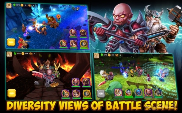 دانلود The Battle of Gods-Apocalypse 3.0.0 بازی نبرد خدایان اندروید + دیتا