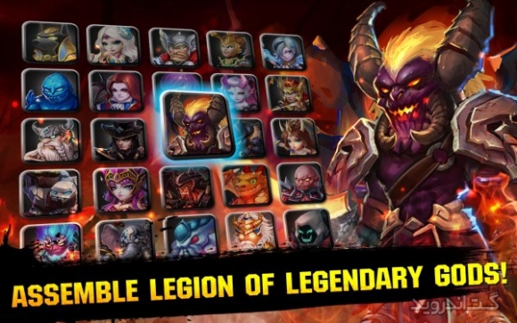 دانلود The Battle of Gods-Apocalypse 3.0.0 بازی نبرد خدایان اندروید + دیتا