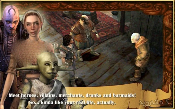 دانلود The Bard's Tale 1.04 بازی داستان بارد اندروید + دیتا