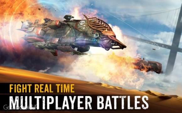 دانلود Sandstorm: Pirate Wars 1.18.9 بازی جنگی طوفان شن اندروید + دیتا