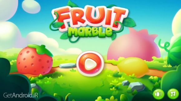 دانلود Fruit Marble 1.4 بازی میوه های همرنگ مرمری اندروید