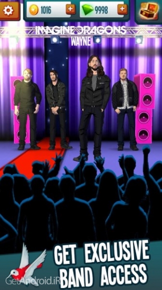 دانلود Stage Rush – Imagine Dragons 2500 بازی استیج راش اندروید