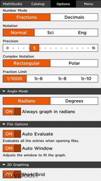 دانلود MathStudio Express 6.0.5 بهترین برنامه ماشین حساب اندروید