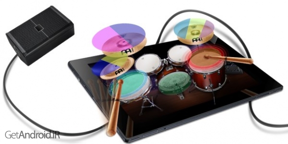 دانلود Real Drum Set - Drums Kit Free 2.2.7 برنامه نواختن درام برای اندروید