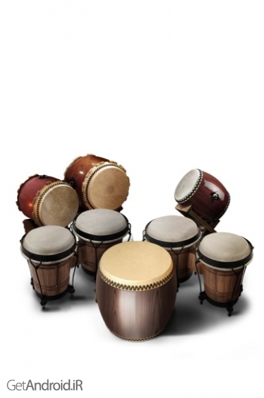دانلود Real Drum Set - Drums Kit Free 2.2.7 برنامه نواختن درام برای اندروید