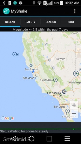 دانلود MyShake 1.5 برنامه اطلاع از وقوع زلزله برای اندروید