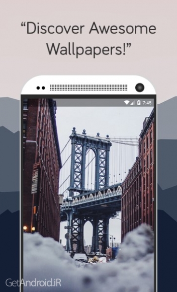 دانلود والگرام Wallgram - Awesome Wallpapers 1.2.0 برنامه تصاویر پس زمینه با کیفیت برای گوشی اندروید