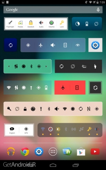 دانلود Extended Controls 6.1.2 بهترین ویجت های کاربردی برای اندروید